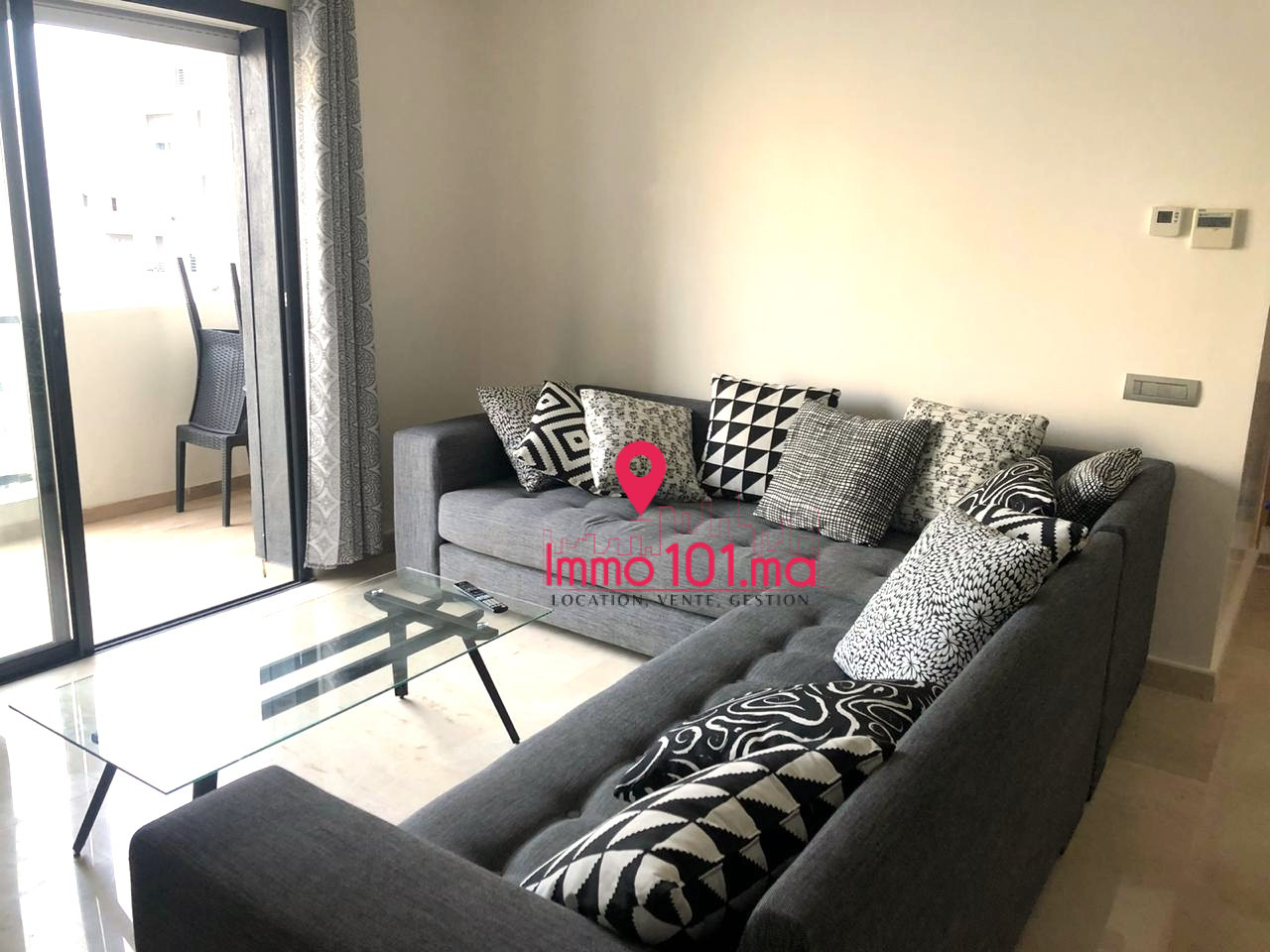 Location appartement meublé à Hay Riad – Prestigia ZLLAM2281